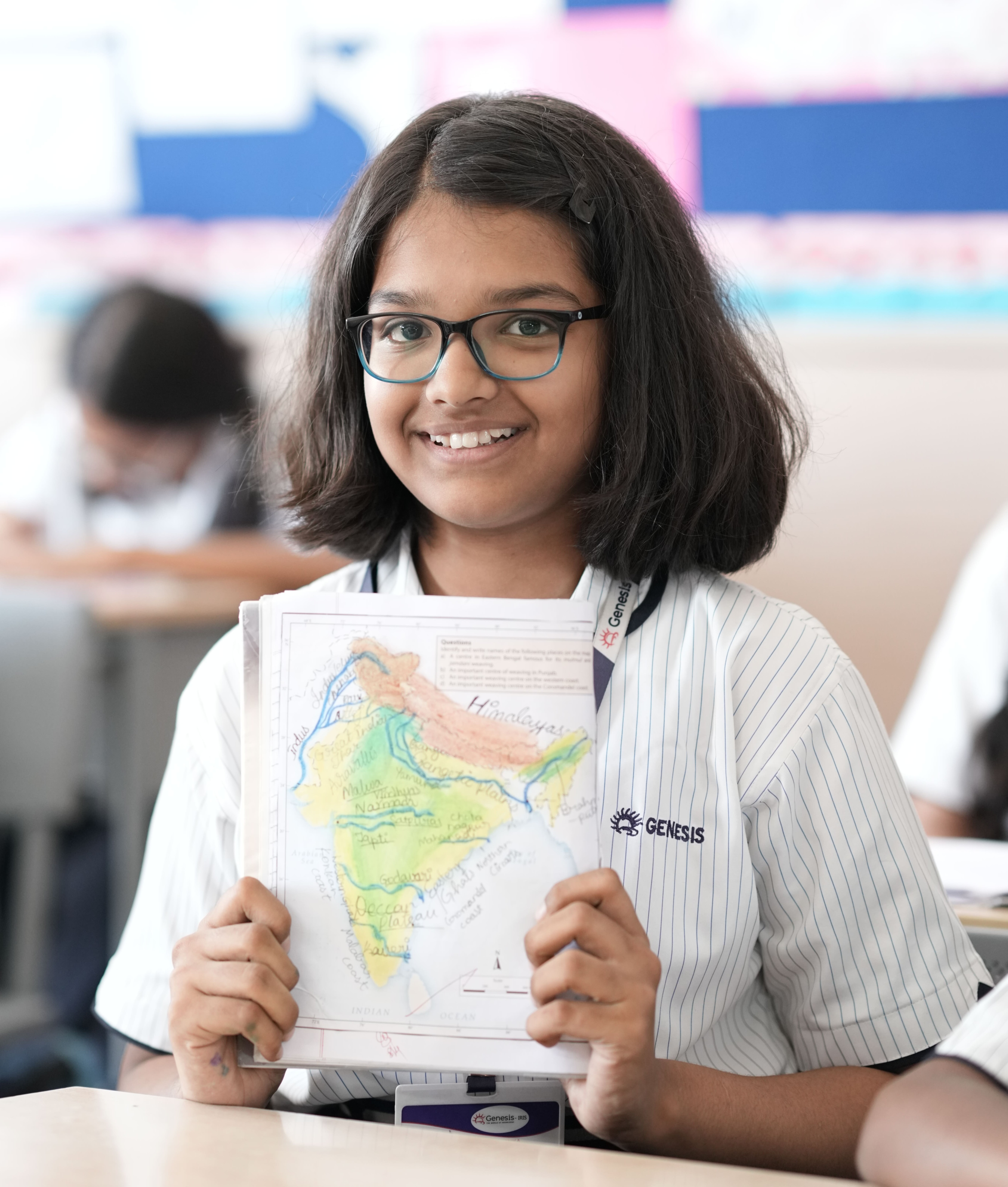 Genesis students experiencing premium education